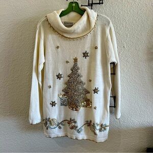 Vintage Victoria Jones Holiday Sweater - Size M